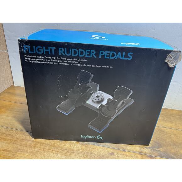 Logitech G Pro Flight Rudder Pedals [945-000068] - Picture 8 of 12